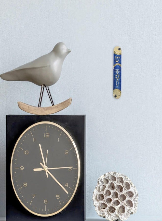 مزوزة معدنية كلاسيكية من HOLIDYOYO مع لفافة، زينة دينية للباب، سهلة التركيب، هدية يهودية ذات مغزى لبركة المنزل، تصميم عتيق لإطار الباب - Image 5